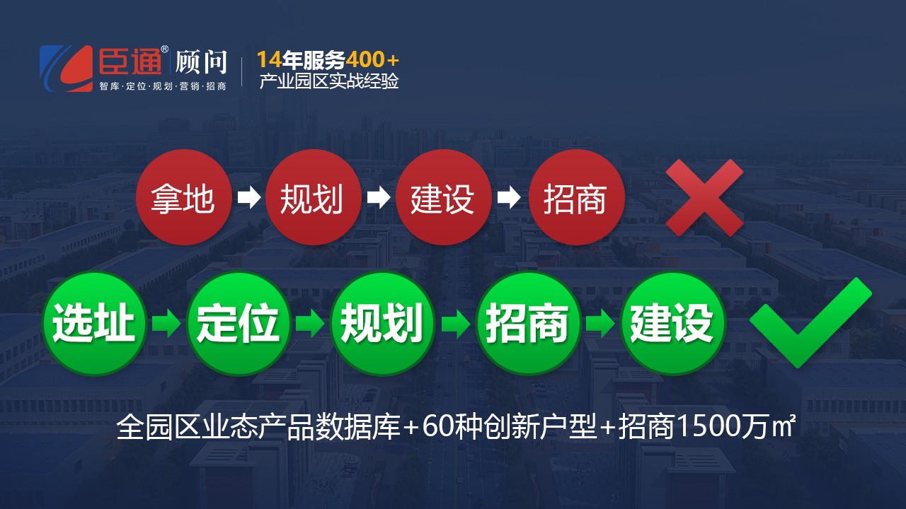 規(guī)劃先行敗一半，園區(qū)開(kāi)發(fā)的正確步驟